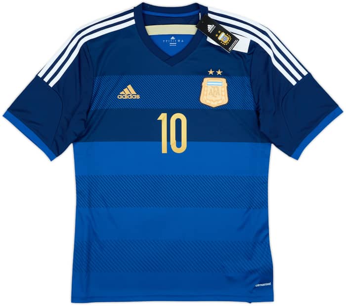 2013-15 Argentina Away Shirt Messi #10 (L)