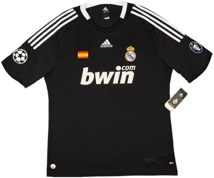 2008-09 Real Madrid CL Third Shirt Raul #7 (XL)