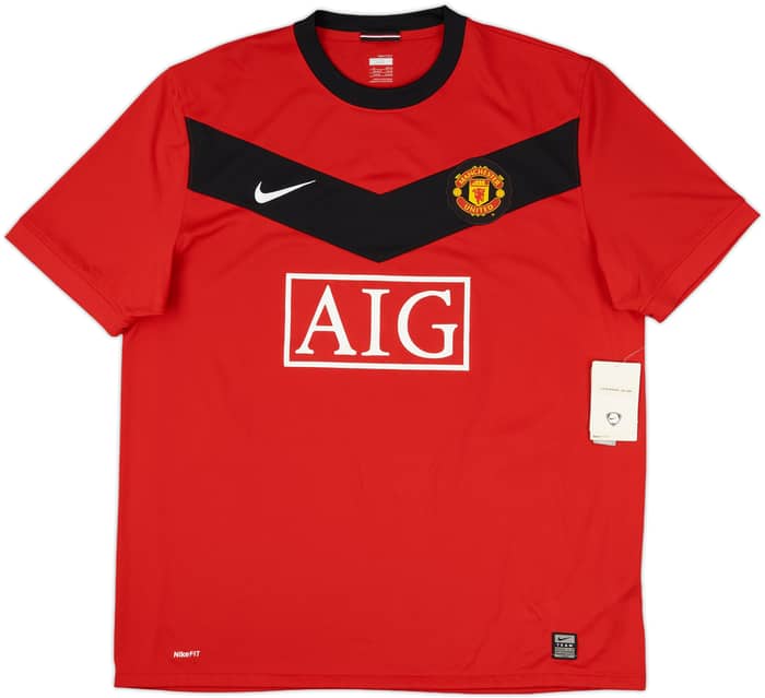 2009-10 Manchester United Home Shirt Rooney #10 (XL)