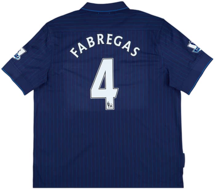 2009-10 Arsenal Away Shirt Fabregas #4 (XXL)