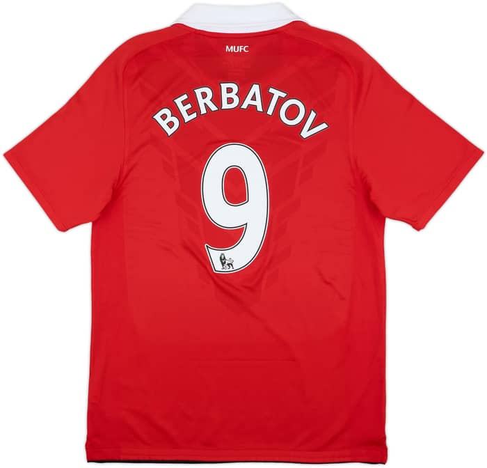 2010-11 Manchester United Home Shirt Berbatov #9 (M)