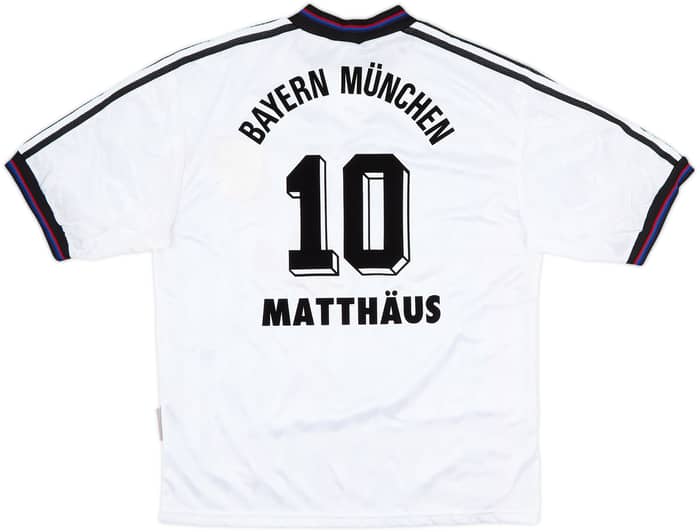 1996-98 Bayern Munich Away Shirt Matthaus #10 (L)