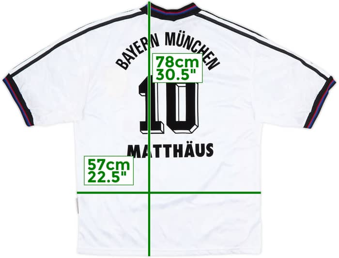 1996-98 Bayern Munich Away Shirt Matthaus #10 (L)