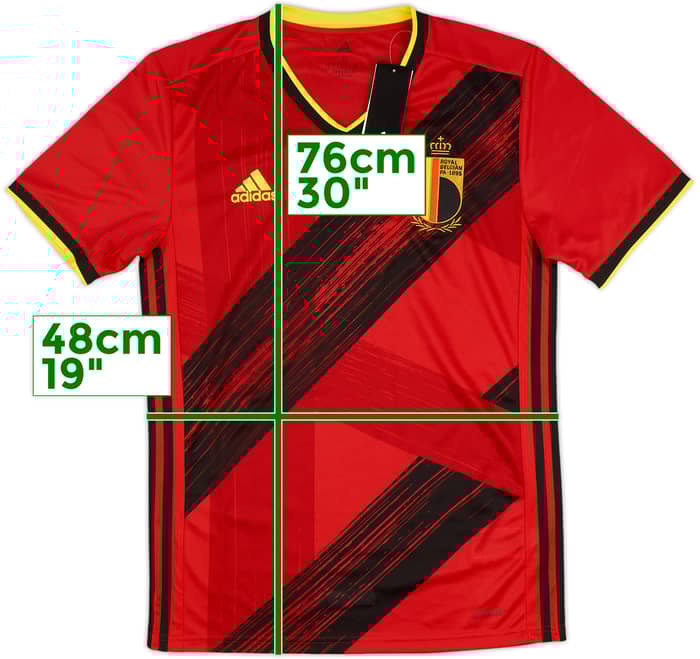2020-21 Belgium Home Shirt (S)