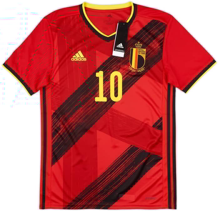 2020-21 Belgium Home Shirt E.Hazard #10 (S)