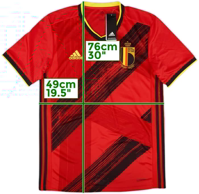 2020-21 Belgium Home Shirt (S)