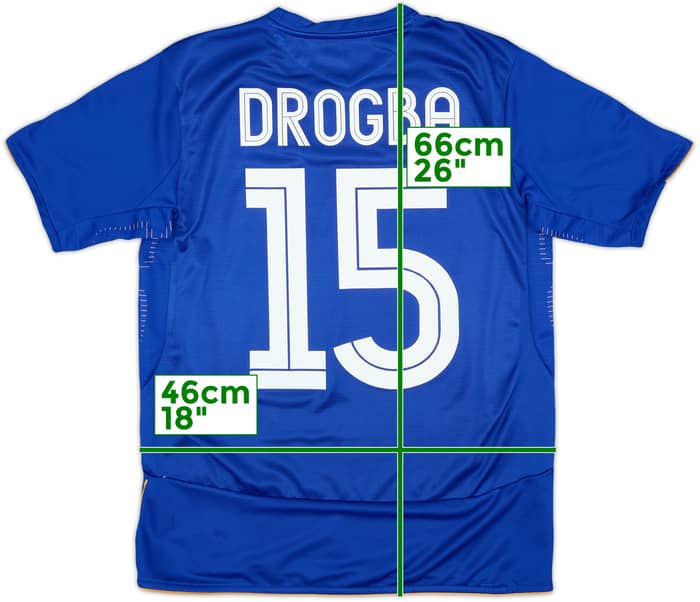 2005-06 Chelsea Centenary Home Shirt Drogba #15 - 8/10 - (XL.Boys)