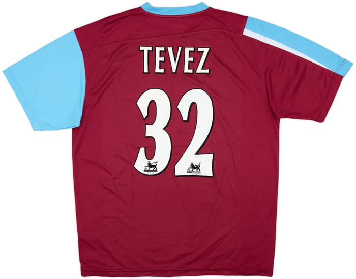 2005-07 West Ham Home Shirt Tevez #32 - 8/10 - (L)