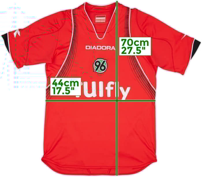 2007-08 Hannover 96 Home Shirt - 7/10 - (S)