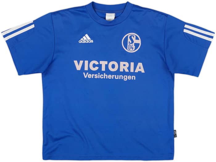 2002-04 Schalke Home Shirt - 6/10 - (XL.Boys)