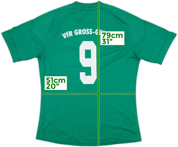 2011-12 adidas Template Shirt #9 - 5/10 - (L)