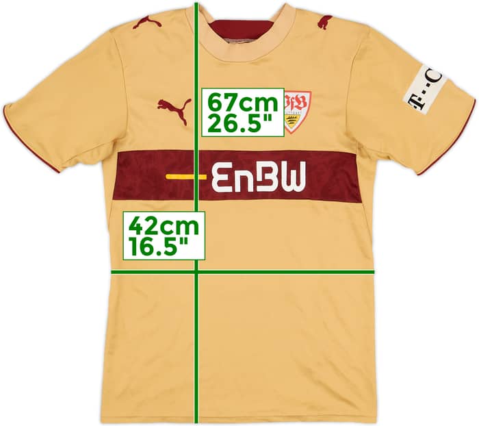 2006-07 Stuttgart Third Shirt Gomez #33 - 6/10 - (XS)