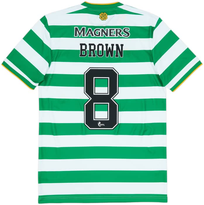 2020-21 Celtic Home Shirt Brown #8 - 5/10 - (S)