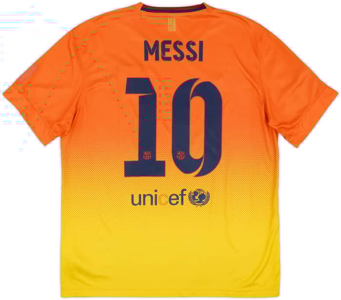 2012-13 Barcelona Away Shirt Messi #10 - 6/10 - (L)