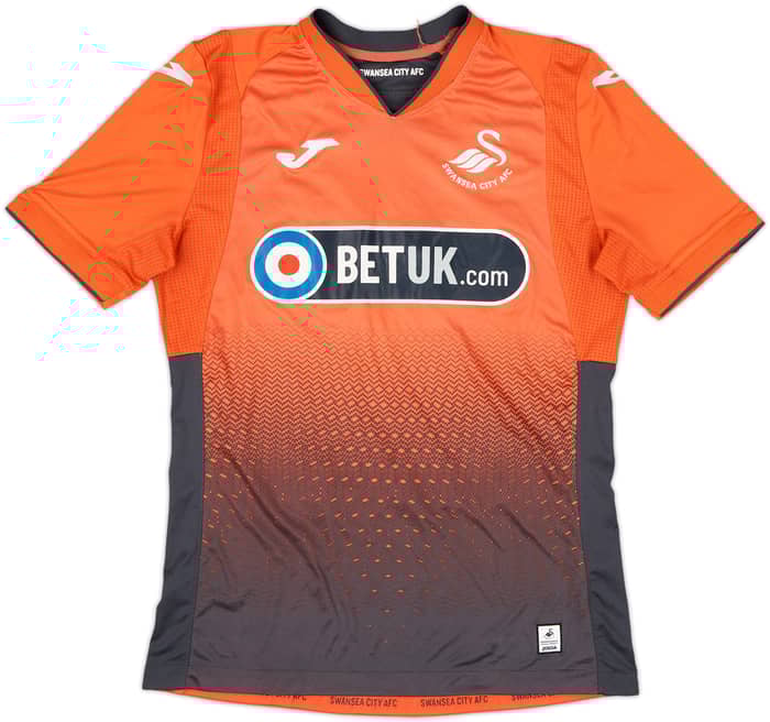 2018-19 Swansea City Away Shirt Roberts #23 - 6/10 - (S)