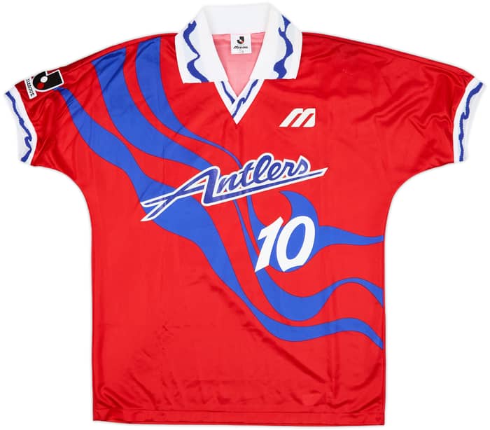 1993-94 Kashima Antlers Home Shirt #10 - 6/10 - (M)