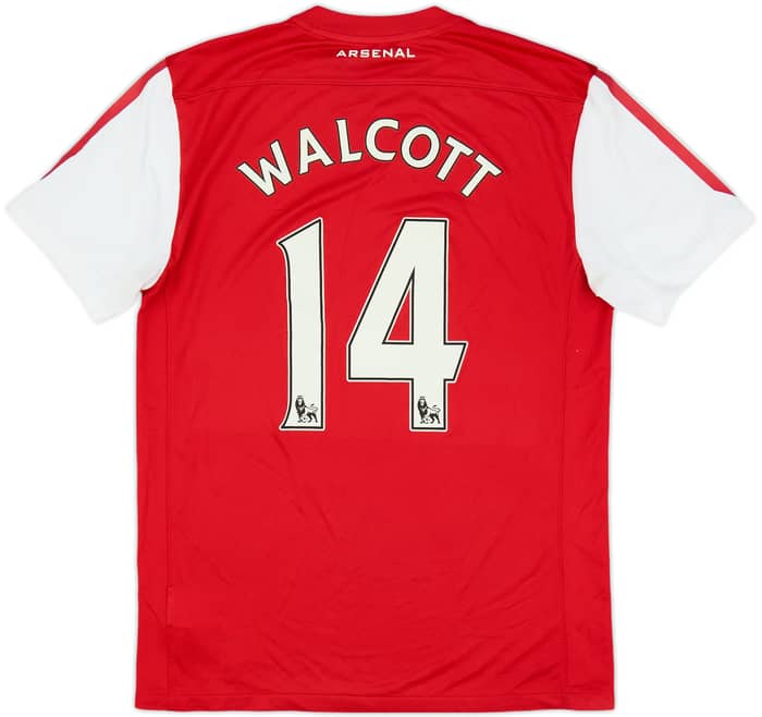 2011-12 Arsenal Home Shirt Walcott #14 - 8/10 - (M)