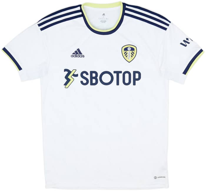 2022-23 Leeds United Home Shirt Bamford #9 - 7/10 - (M)