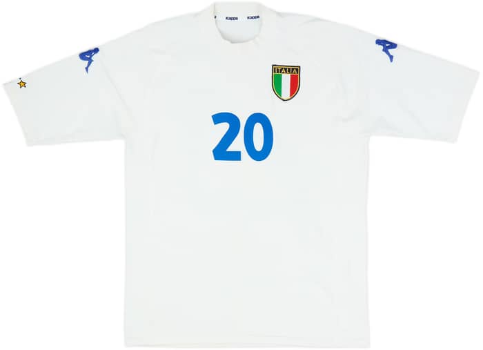 2000-01 Italy Away Shirt Totti #20 - 9/10 - (XL)