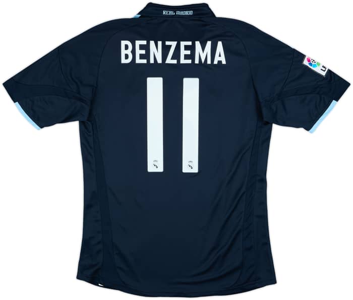 2009-10 Real Madrid Away Shirt Benzema #11 - 8/10 - (M)