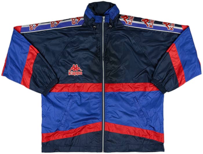 1995-97 Barcelona Kappa Hooded Rain Jacket - 10/10 - (S)
