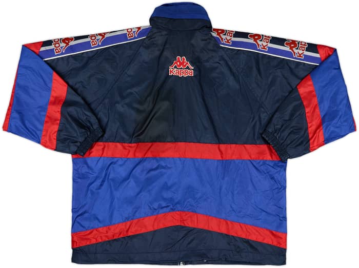 1995-97 Barcelona Kappa Hooded Rain Jacket - 10/10 - (S)