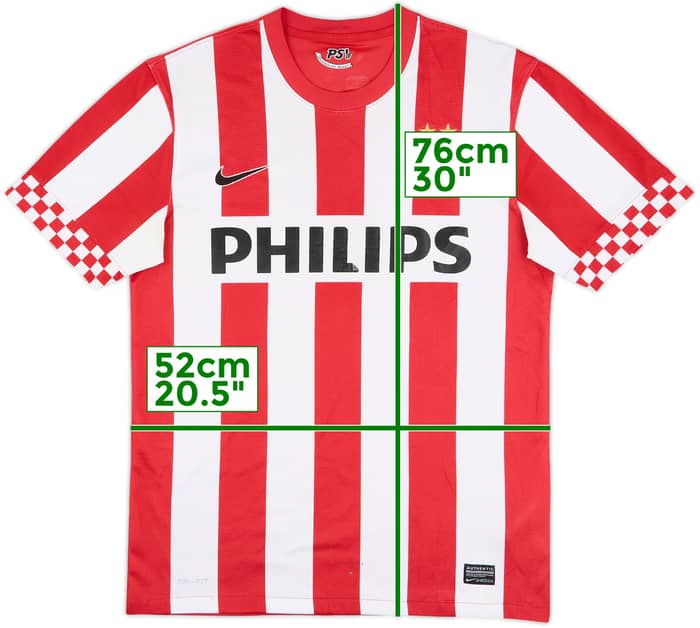 2012-13 PSV Home Shirt - 5/10 - (M)