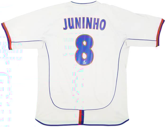 2003-04 Lyon Home Shirt Juninho #8 - 6/10 - (XL)