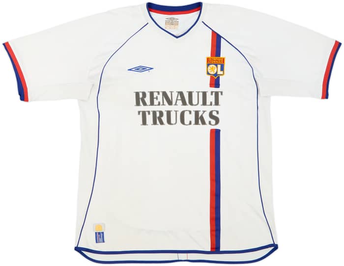 2003-04 Lyon Home Shirt Juninho #8 - 6/10 - (XL)