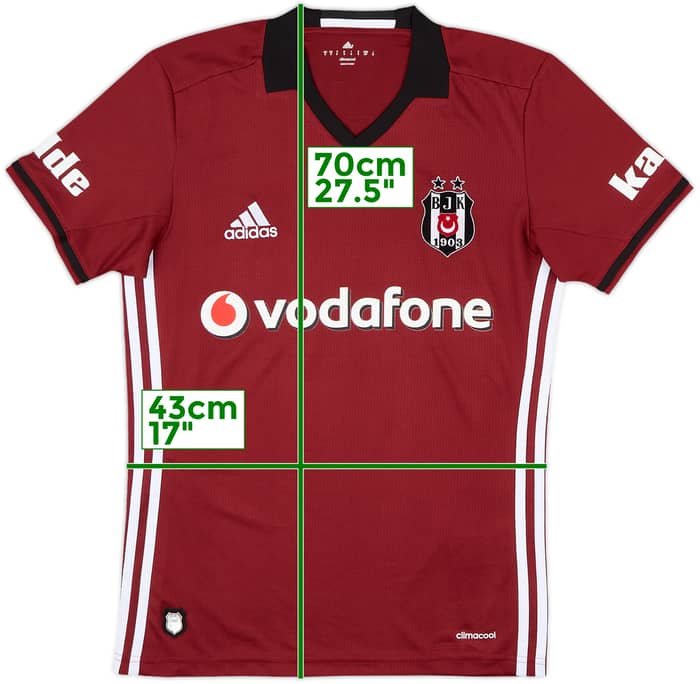 2016-17 Besiktas Third Shirt - 7/10 - (S)