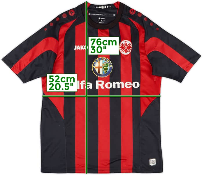 2013-14 Eintracht Frankfurt Home Shirt - 7/10 - (L)