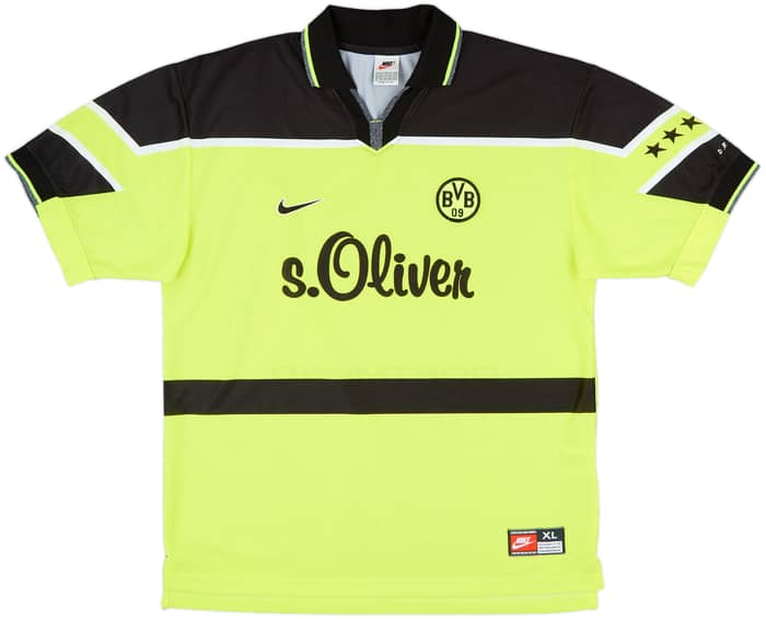 1997-98 Borussia Dortmund Home Shirt - 10/10 - (XL)