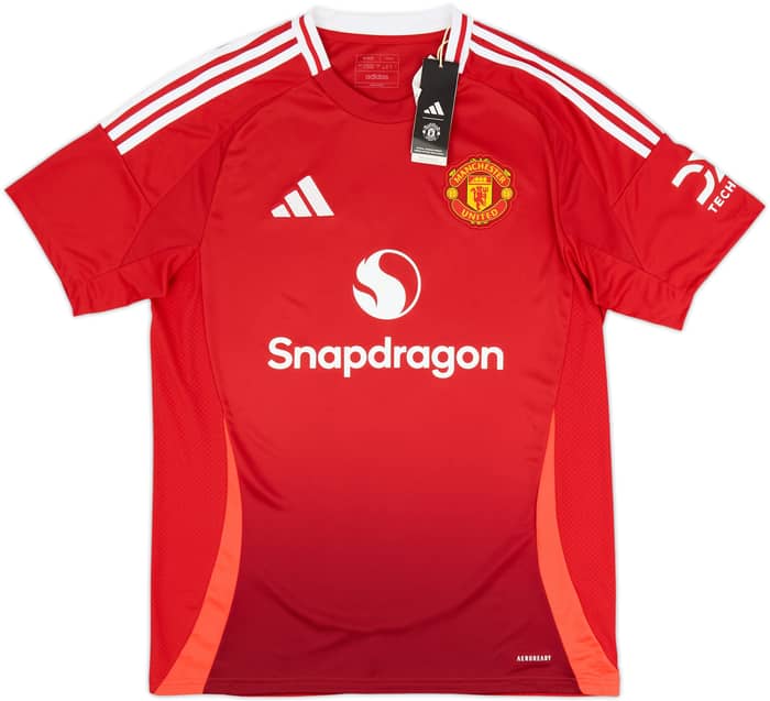 2024-25 Manchester United Home Shirt B.Fernandes #8 (L)