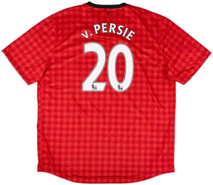 2012-13 Manchester United Home Shirt V.Persie #20 - 8/10 - (XXL)