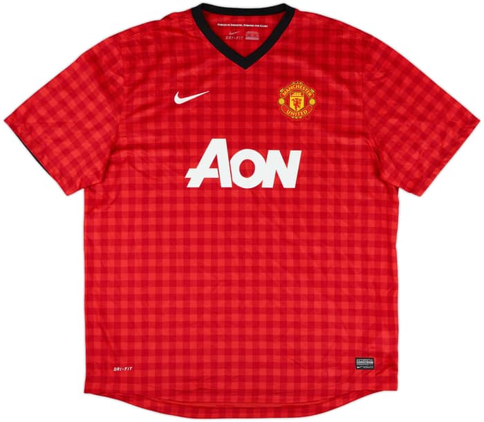 2012-13 Manchester United Home Shirt V.Persie #20 - 8/10 - (XXL)