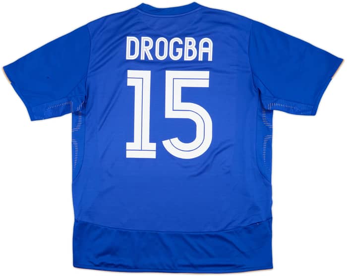 2005-06 Chelsea Centenary Home Shirt Drogba #15 - 6/10 - (XL)