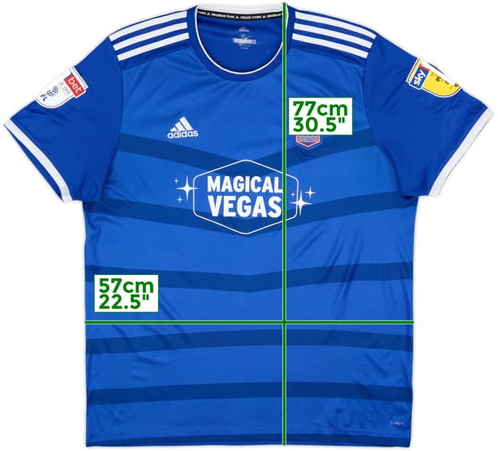 2019-20 Ipswich Home Shirt - 5/10 - (XL)