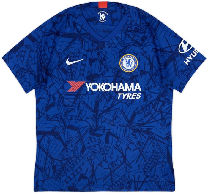 2019-20 Chelsea Home Shirt Pulisic #22 - 7/10 - (L)