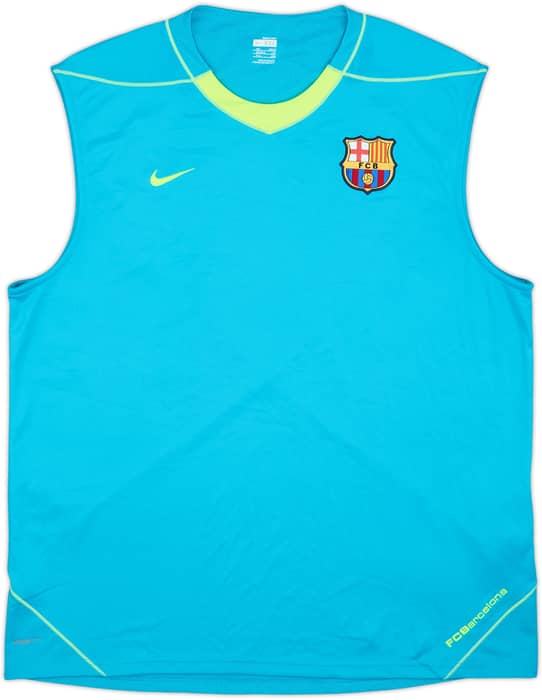 2007-08 Barcelona Nike Training Vest - 9/10 - (XXL)