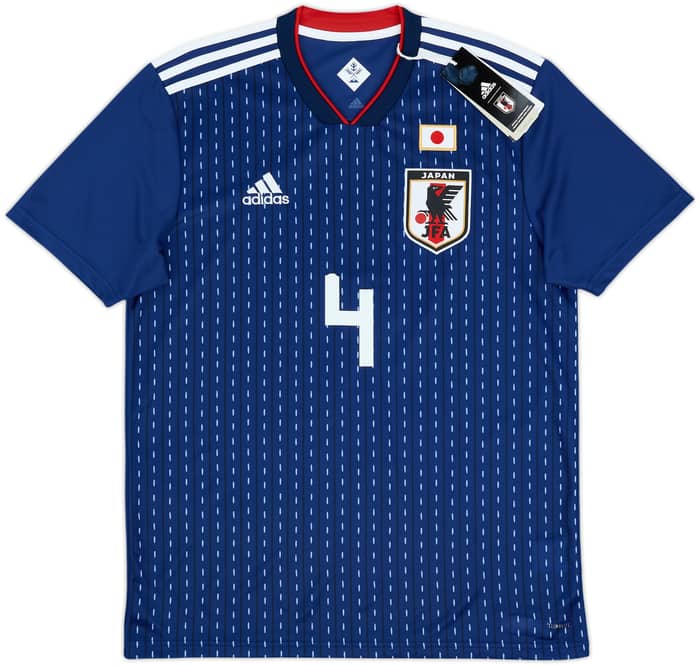2018-19 Japan Home Shirt Honda #4 (L)