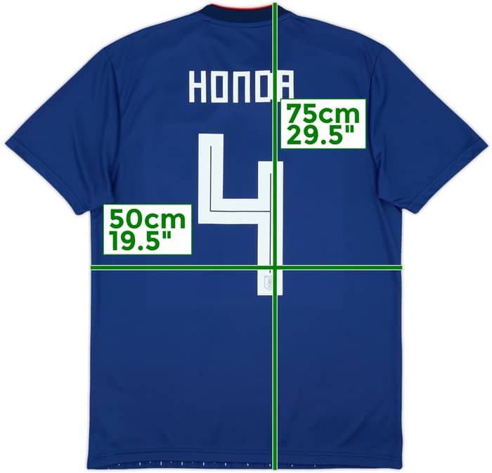 2018-19 Japan Home Shirt Honda #4 (L)