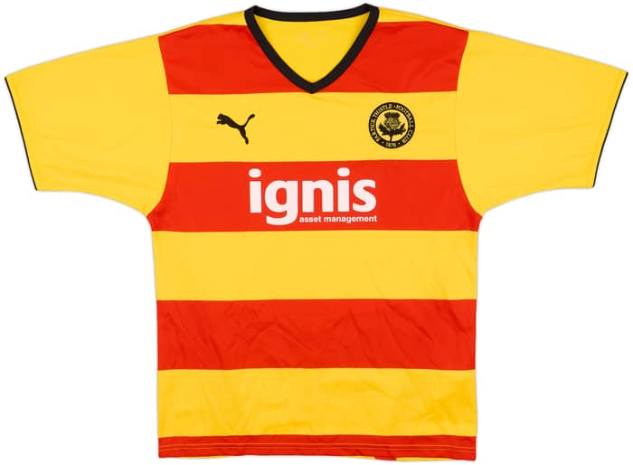 2008-09 Partick Thistle Home Shirt - 8/10 - (M)
