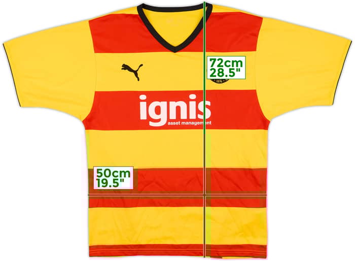 2008-09 Partick Thistle Home Shirt - 8/10 - (M)