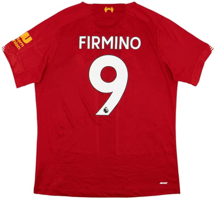 2019-20 Liverpool Home Shirt Firmino #9 - 9/10 - (M)