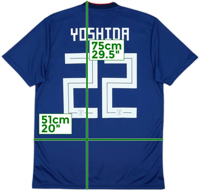 2018-19 Japan Home Shirt Yoshida #22 (L)