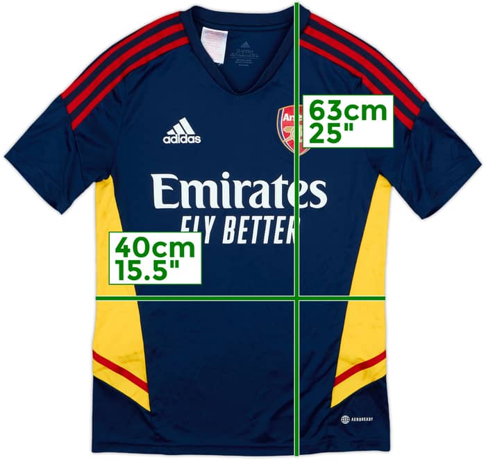 2022-23 Arsenal adidas Training Shirt - 10/10 - (L.Boys)