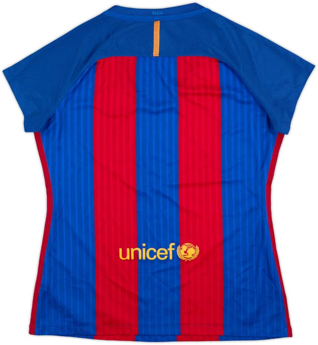 2016-17 Barcelona Home Shirt - 9/10 - (Women's L)