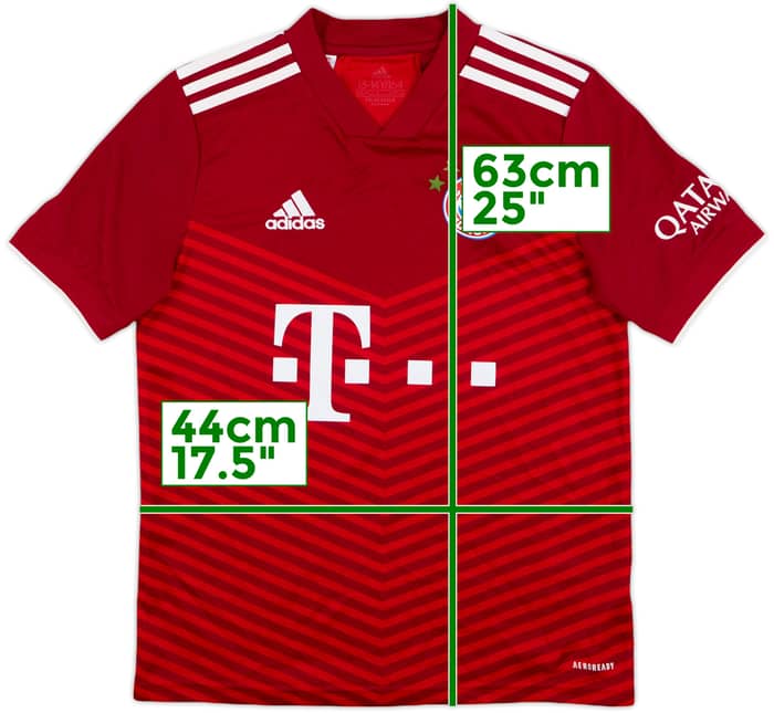 2021-22 Bayern Munich Home Shirt - 5/10 - (L.Boys)