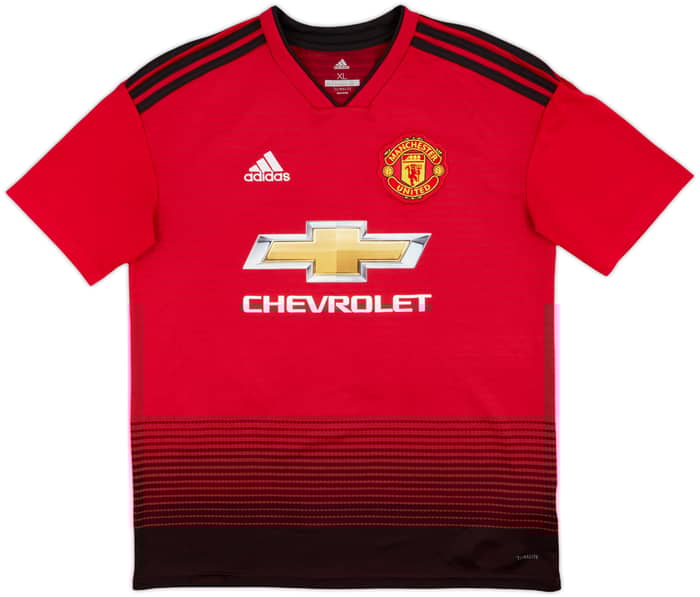 2018-19 Manchester United Home Shirt Rashford #10 - 9/10 - (XL.Boys)