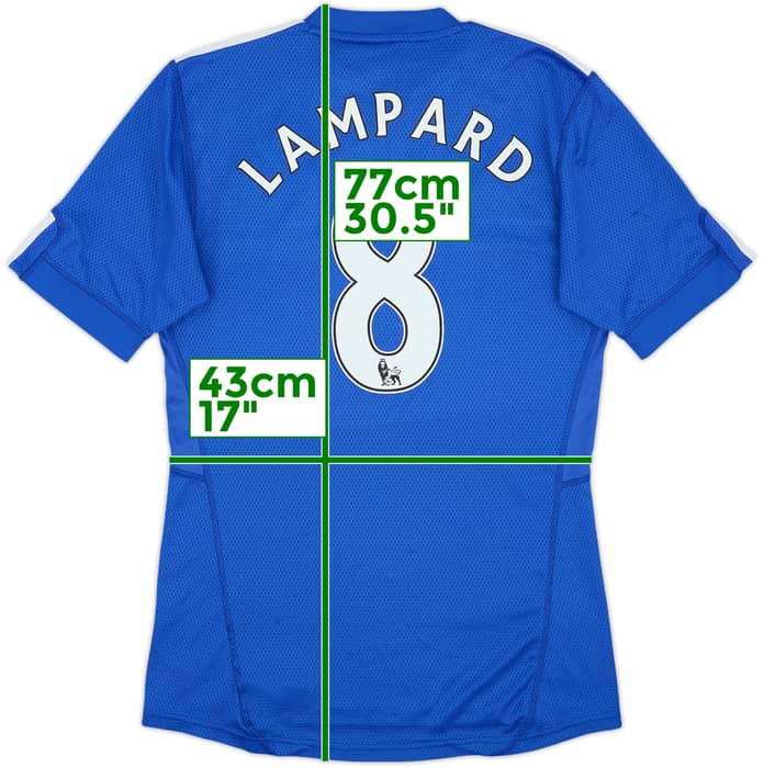 2009-10 Chelsea Home Shirt Lampard #8 - 8/10 - (M)